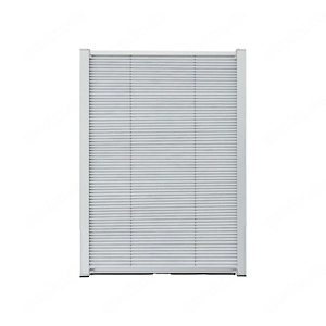 LIVARNO home Thermo Plissee Teleskop fuer Velux Dachfenster 49 3 x 94 116 cm weiss