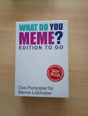 Kartenspiel What do you meme ? Edition to go Hutter Trade 