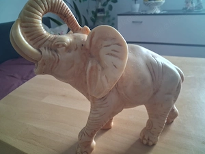Deko Elefant aus kunstharz