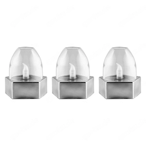 LIVARNO home LED Solarleuchten Tischleuchten 3 Stueck Solar LED Lampe 3er Set