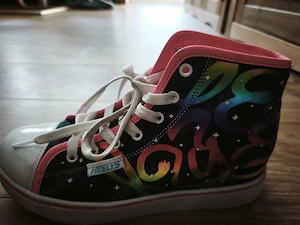 Heeleys Velo Rainbow Denim Gr. 36,5