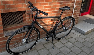 Fahrrad, Herren, mattschwarz, gepflegt, 28 Zoll, RH 54 Bild 2