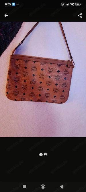 schöne Clutch in braun 