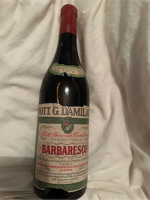 Dott.G. Damilano Barbaresco 1974  Vintage Rotwein