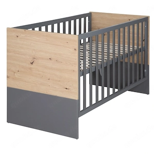 roba 'Anna' 2 in 1 Baby- &amp; Beistellbett, 60 x 120 cm Eigenschaften Vereint Funktionalit t und