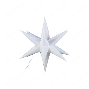 LIVARNO home Selbstaufblasender LED-Weihnachtsstern Eigenschaften Ma e Mit dekorativer Beleuchtung