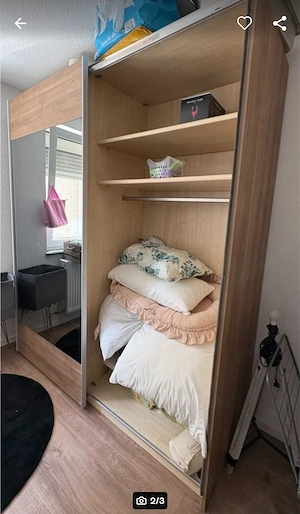 Verkaufe Schiebetürenschrank Nolte Bild 2
