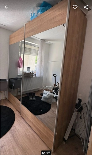 Verkaufe Schiebetürenschrank Nolte