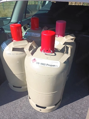 3 Stück 11kg Eigentums-Gasflasche