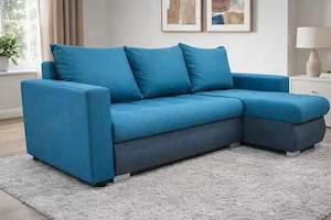 Ecksofa BRUNO | Schlaffunktion | Bettkasten