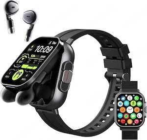 EFFEOKKI 2-in-1 Smartwatch mit Earbuds