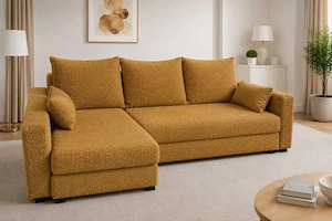 Ecksofa NIKI | Automatischer Mechanismus | Schlaffunktion