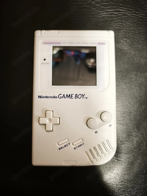 Nintendo Gameboy Classic IPS V5 Weiß TOP