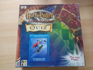 Brettspiel Harry Potter und die Kammer des Schreckens Trivia Quiz Quidditch Mattel