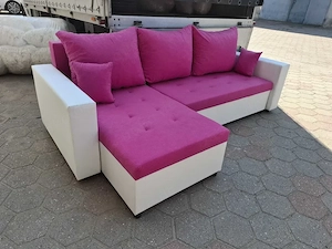 Ecksofa ASTON mit Rückenlehnen