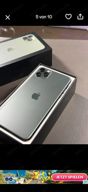 Apple iPhone 11 Pro in Midnight Green