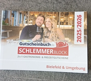 Gutscheinbuch Schlemmerblock Bielefeld 2026