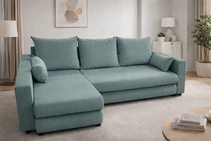 Ecksofa NIKI | Automatischer Mechanismus | Schlaffunktion