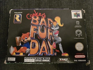 Conkers Bad Fur Day Nintendo64 
