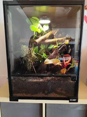  Hobby Terra Fix&Easy Terrarium 45x45x60 inkl. Nano LED 1