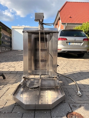 Kalitegaz Dönergrill Gyrosgrill  Gas Gastro Edelstahl