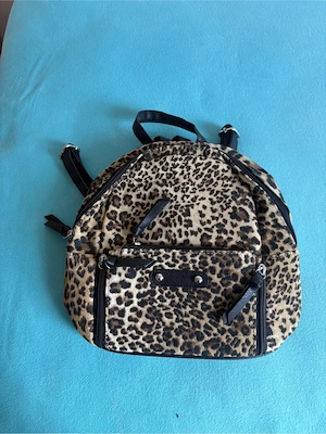 Kleiner Rucksack mit Leopardenmuster - Neu & Unbenutzt