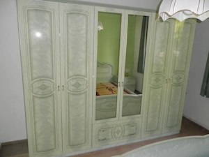 Kleiderschrank Italy Style, 6 türig, 2 Schübe, B 260 cm