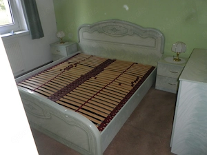 Doppelbett  Italy Style,180 x 200 cm, Lattenroste, 2 Nachttische
