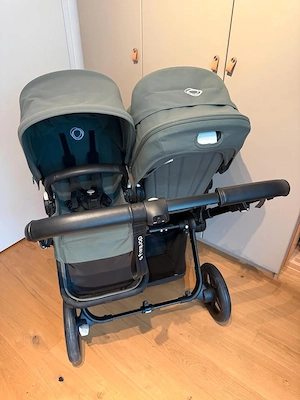 Bugaboo Donkey 5 Geschwisterwagen  Zwillingswagen - Komplettset