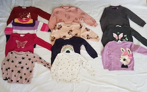 11er Set Mädchenpullover Gr. 98 104