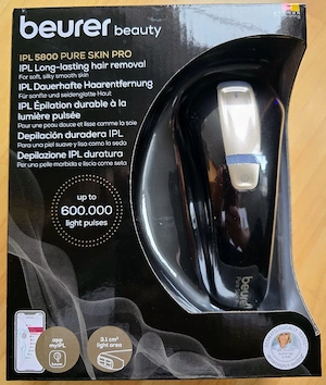 Beurer IPL 5800 Pure Skin Pro zur Haarentfernung