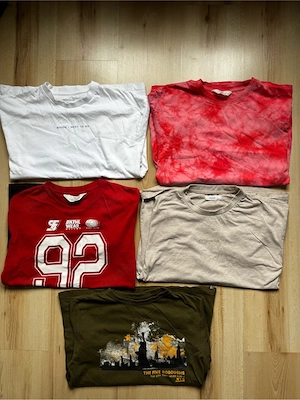 T-Shirts von H&M und Reserved