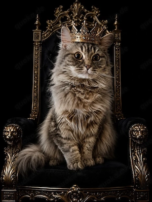 British Langhaar Deckkater