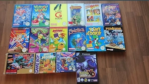 Nintendo Spiele verschiedene Konsole 