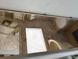 Frankia Wohnmobil auf Fiat Ducato Alkoven   viele Extras, knapp 154.000 km, 82 PS Bild 4
