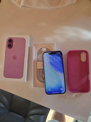 Apple iPhone 16 128GB pink mit garantie und rechnung 