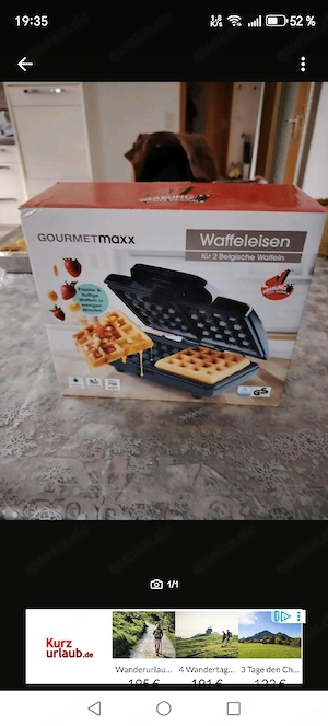 Ich Biete ein Waffeleisen an 