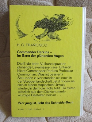 H.G. Francisco Commander Perkins - Im Bann der glühenden Augen * Science-Fiction 