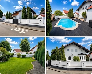 Freistehendes EFH mit Pool