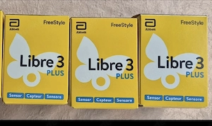 Freestyle Libre 3 Plus Sensor - von Abbott  - 5 Stück - OVP - MDH ab 5-2027 - Paypal Käuferschutz