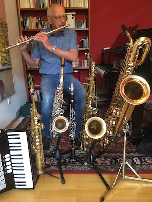 Saxophonist Flötist sucht Band