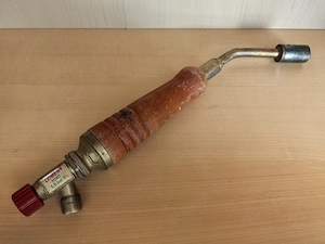 Lomen 1040 1,5 bar P Lötbrenner Handteil mit Holzgriff
