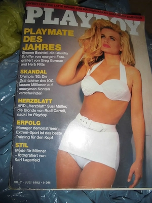 Playboy Ausgabe Nr. 7 vom Juli 1992 Playboy Magazin Playboy Zeitschrift