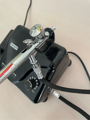 Fengda professionelles Airbrush-Set mit intelligentem Kompressor FD-207K für Tattoos, Modellbau, Tor