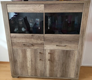 Sideboard Vitrine Schrank 