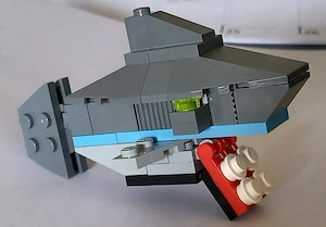 Neuer Lego Hai mit beweglichem Maul und Schwanzflosse
