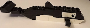 Neuer ca. 15 cm langer Lego Orca Bild 3