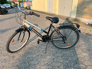 Fahrrad McKenzie Trekkingbike 26 Zoll Travel 100, 18-Gang Shimano