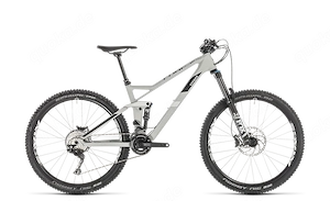 CUBE STEREO 140 HPC RACE 27.5 Carbonrahmen in grey n white * Größe 20"  L 