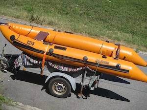 Schlauchboot  Metzeler Jumbo  Juca  bis 15 PS motorisierbar